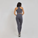 Conjunto Fitness sem Costura Nadador Marinho CO425