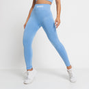 Conjunto Fitness Seamless Mesclado Azul CO459/1