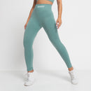 Conjunto Fitness Seamless Mesclado Verde CO457/1