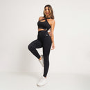Conjunto Fitness Seamless Touchform Preto CO453/1