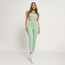 Conjunto Fitness Seamless Touchform Verde CO450/1