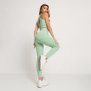 Conjunto Fitness Seamless Touchform Verde CO450/1