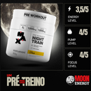 MAX TITANIUM PRE-TREINO (SEM CAFEINA) NIGHT TRAIN POTE 300G SABOR CITRUS