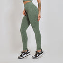 Conjunto Fitness sem Costura Nadador Verde CO426