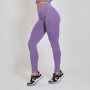Conjunto Fitness sem Costura Nadador Roxo CO429