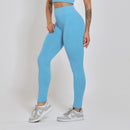 Conjunto Fitness sem Costura Nadador Azul CO424