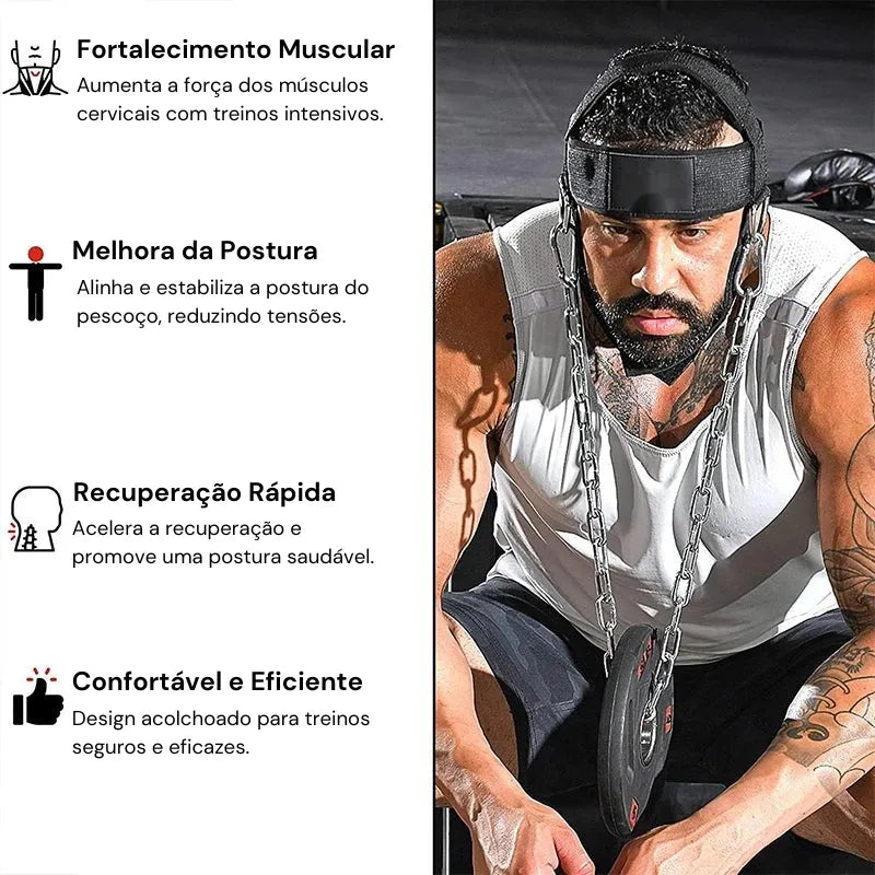 Arnês de Pescoço Treinamento do Pescoço | Endurafit