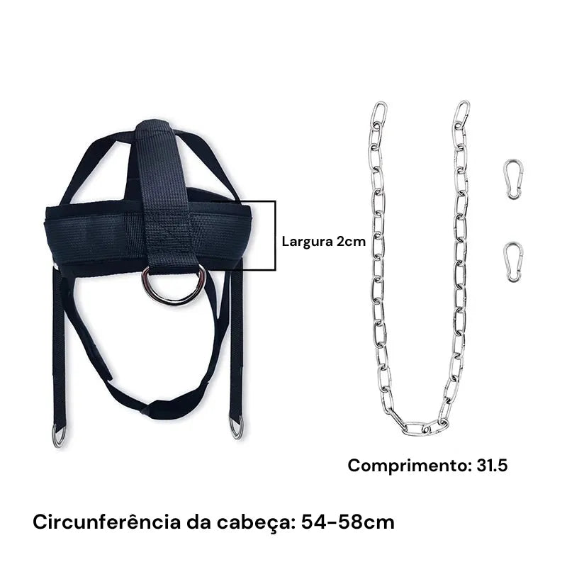 Arnês de Pescoço Treinamento do Pescoço | Endurafit