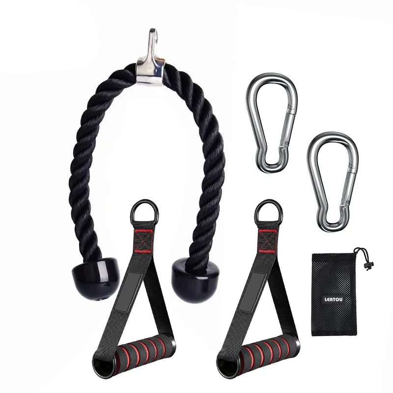Kit de Puxadores para Musculação