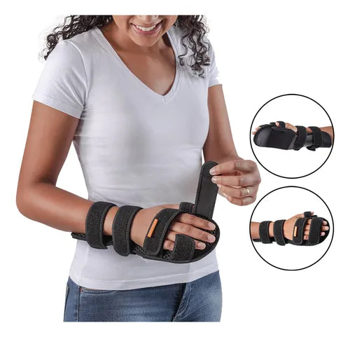 OrtoFlex Air - Órtese para Mão e Antebraço com Tala Rígida
