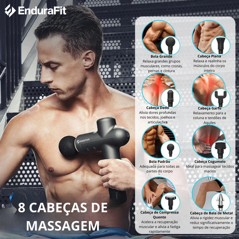 Massageador Elétrico Inteligente Booster para Relaxamento Muscular