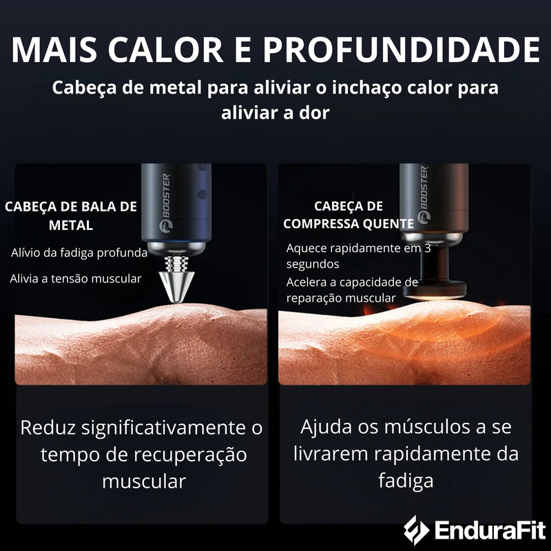 Massageador Elétrico Inteligente Booster para Relaxamento Muscular