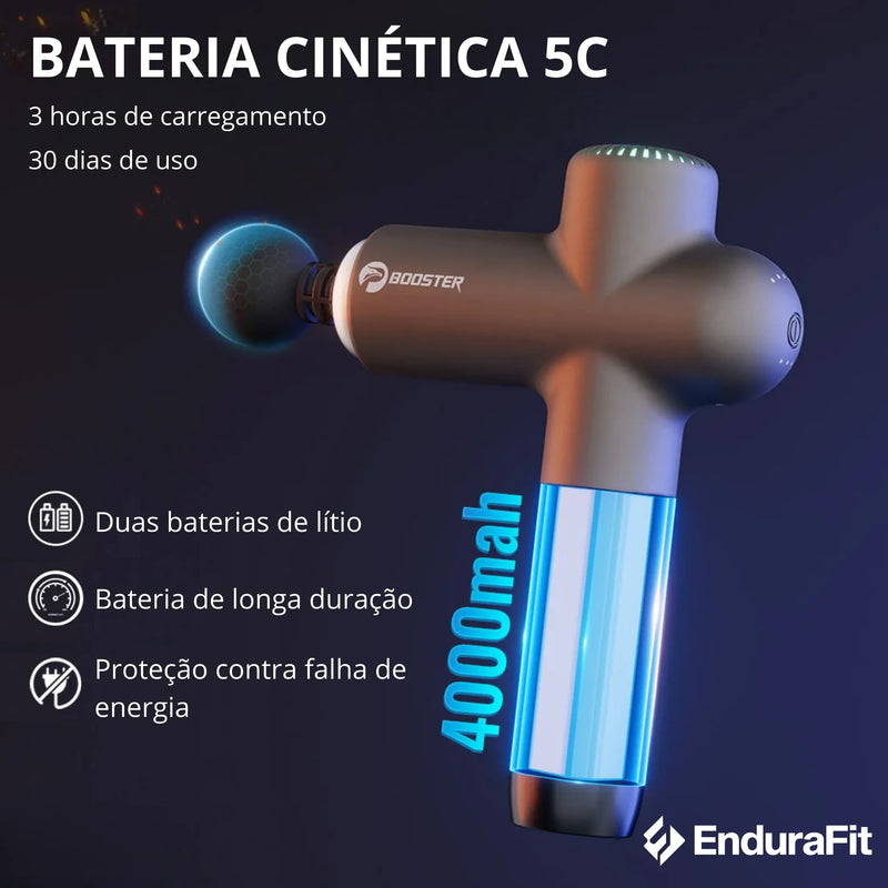 Massageador Elétrico Inteligente Booster para Relaxamento Muscular
